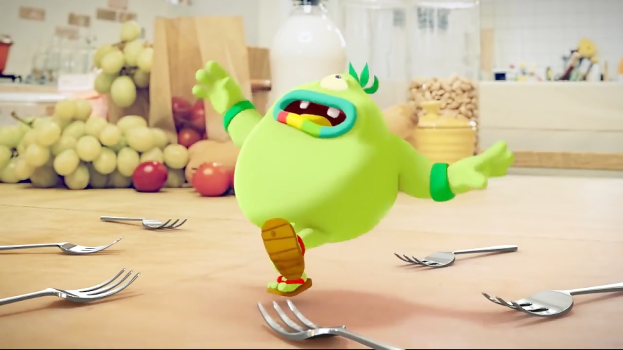 انیمیشن هیولاهای کوچولو - قسمت 12 - کیک